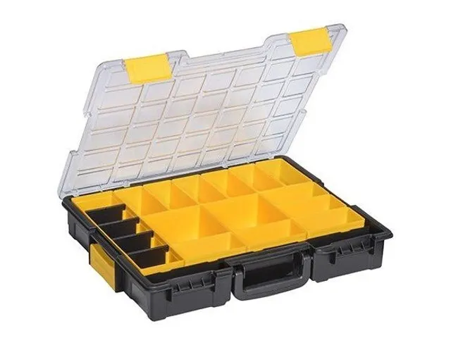 Assortimentskoffer,type 4,HxBxD 76x440x335mm,kunststof,koffer zwart