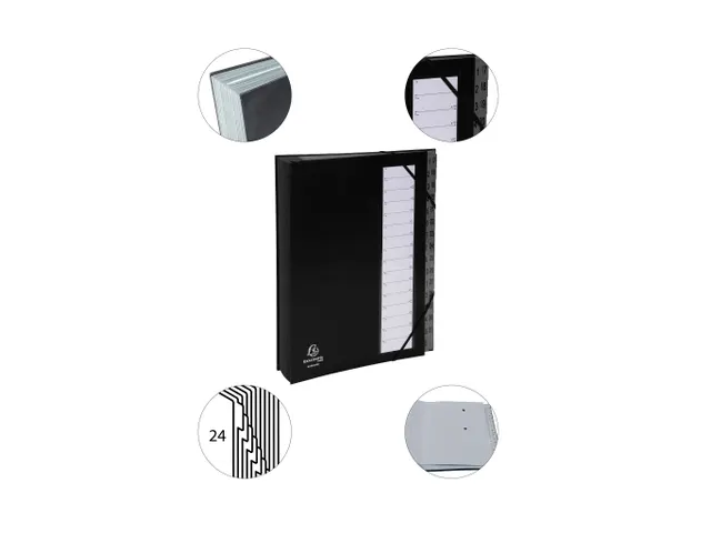 Sorteermap Ordonator 32 vak 1-32 zwart