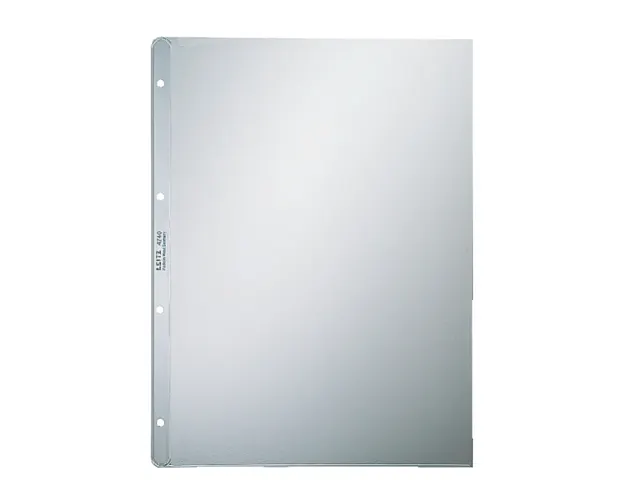 Showtas Leitz 4740 A4 4-gaats 0.12mm PP transparant 100 stuks