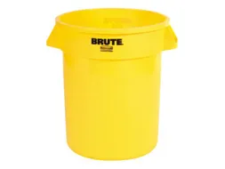 universele container,75l,HxØ 580x495mm,romp PE geel