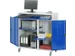 Computerkast 1185x 1100x 520mm Verrijdbaar