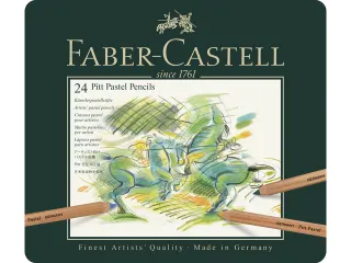 Pastelpotlood Faber-Castell Pitt metalen etui a 24 stuks - 3