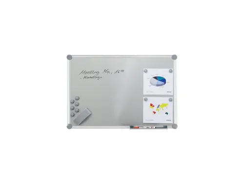 Whiteboard 2000 MAULpro 90x180cm Complete set Silver