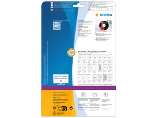 Herma 4850 Inkjet CD-etiketten A4 Ø 116mm mat Wit 50 stuks - 2