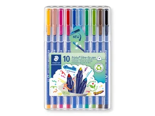 Kleurstift Staedtler 323 Triplus color à 10 stuks assorti - 1