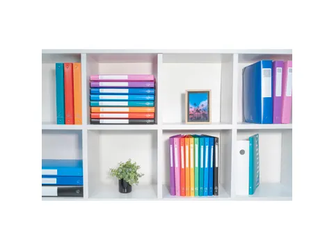 Ringmap m/label PP O PAK A4 4R 15mm wit