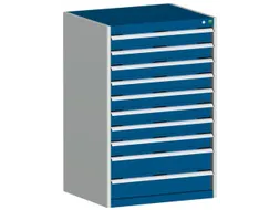 ladekast,HxBxD 1200x800x750mm,10lade(n),lade voor zware lasten