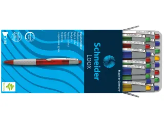 Balpen Schneider Loox softgrip assorti kleuren - 1