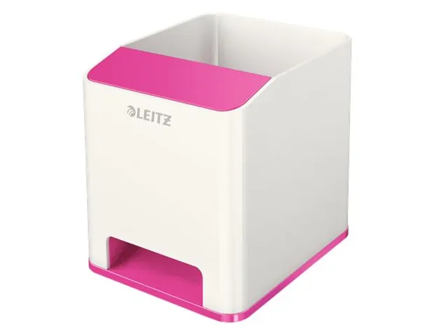 Pennenhouder Leitz WOW wit/roze