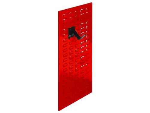 Gesleufde Plaat Staal Hxb 1500x450mm Staand Ral 3020 Verkeersrood