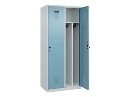 locker voor scheiding van kleding,HxBxD 1850x800x500mm,2vak