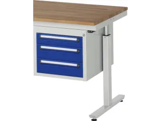 laden-onderbouw,v. werkbank,HxBxD 395x480x600mm,3lade(n) - 2