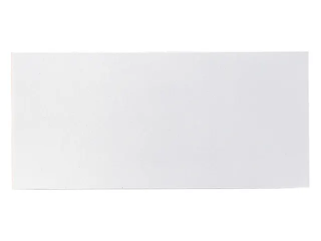 carte de conférencier,rectangle,Hxl 95x205mm,blanc