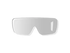Uvex Ultravision 9300.517 heldere vervanglens, anti-condens,