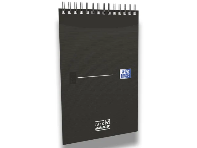 task manager 125x200mm Essen tials 140 pages 2 colors assorted