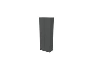 kantoorkast,HxBxD 2225x800x445mm,MS-donkergrijs - 1