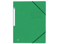 Elastomap Oxford Top File+ A4 groen karton