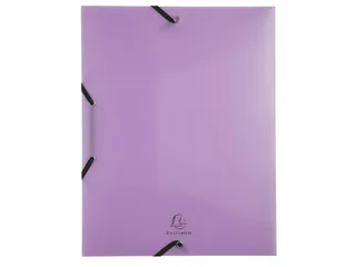 Elastomap Kreacover A4 3 Kleppen Assorti Pastel - 50