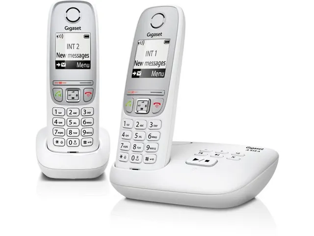 Gigaset A415 DECT Telefoon Duo Met Antwoordapparaat Wit