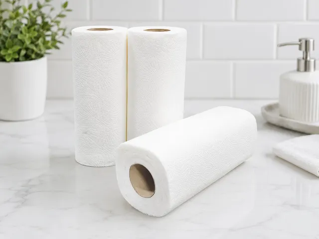 Keukenrol 2-laags Wit Cellulose 45 Vel Doos 32 Rol