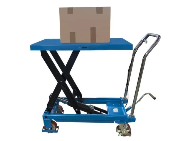 mobiele schaarheftafel,draagverm. 500kg,platform LxB 850x500mm