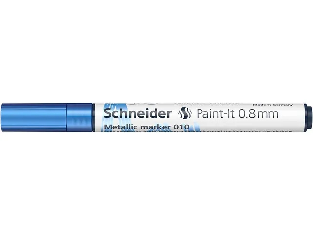 Metallic marker Schneider Paint-It 010 0.8mm blauw metallic