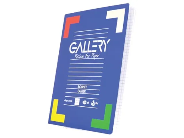 Gallery Schrift 165x210mm Ruit 5mm