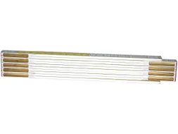 Duimstok Vouwmeter, 15 Mm X 2 M, Wit/Geel