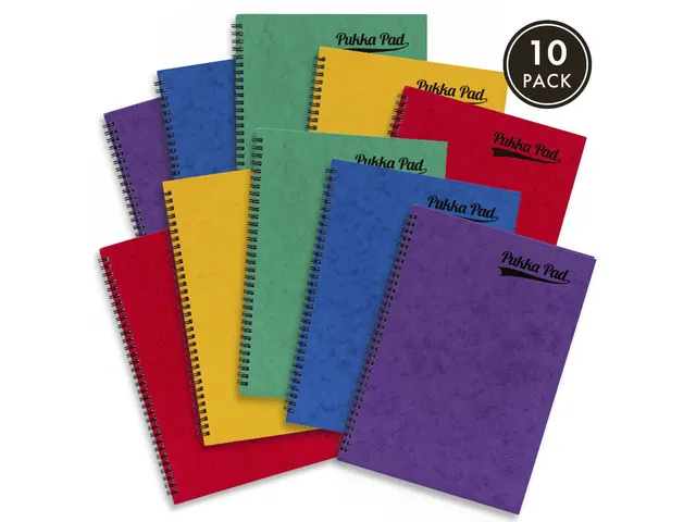 Cahier a spirale et couverture cartonnee A4 ClassicA4