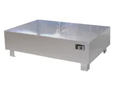 Opvangbak V. 2x 200l Vaten Opvangvol. 215l 360x 1200x 800mm Open