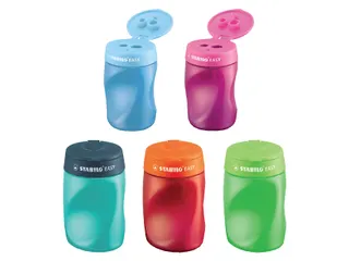 Puntenslijper STABILO Easy 4502 3 in 1 rechtshandig roze - 2