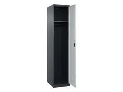 locker,HxBxD 1850x400x500mm,1vak,vak B 400mm,cil.-slot,staand op vloer