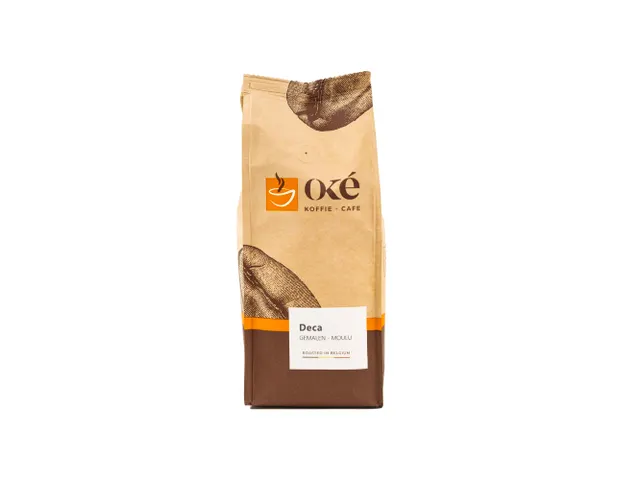 ACTIE OKE KOFFIE: 1x Special, 1x Deca, 1x Gourmet + gratis roerstaafje