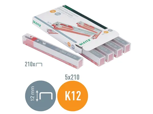 Nieten Leitz cassette K12 26/12 verzinkt 1050 stuks