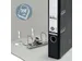Classeur à levier Leitz 1050 A4 50mm carton noir marbré