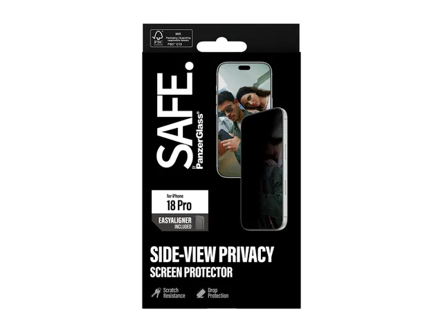 PanzerGlass SAFE. by Privacy Screen Protector iPhone 2026 Pro | Ult