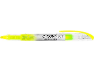 Q-connect Liquid Ink markeerstift Schuine punt Geel - 1