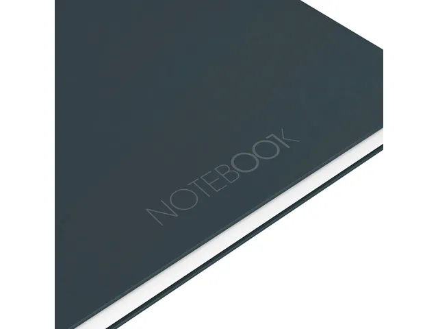 Spiraalblok Oxford International Notebook A4+ ruit 5x5mm Zwart