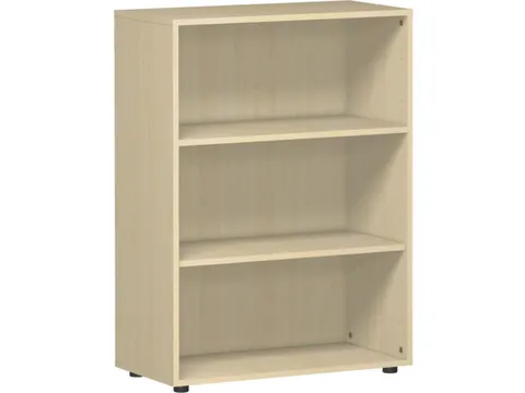 kantoorstelling,HxBxD 1104x800x400mm,2xhouten vloer,3ordnerhoogtes