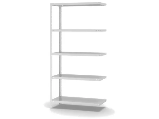 magazijnstelling,aanbouwveld,HxBxD 2000x1000x400mm,vaklast 200kg