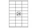Etiket Quantore 70x35mm 2400 stuks