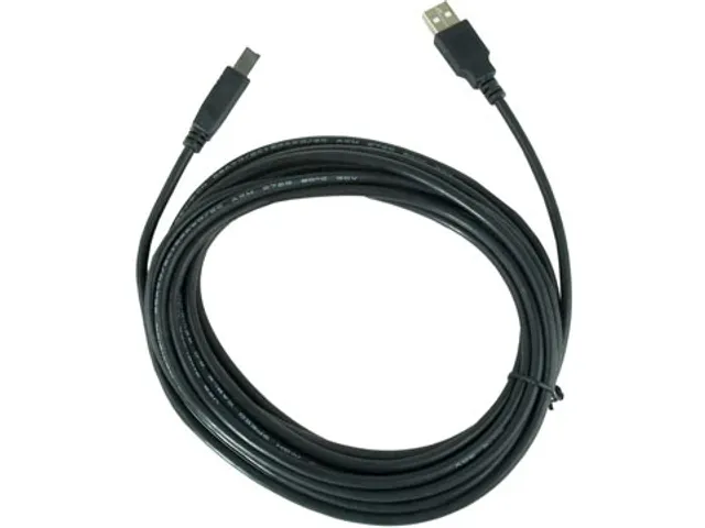 USB 2.0 kabel USB-A / USB-B stekker 4.5 meter
