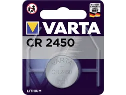 Batterij Varta knoopcel CR2450 lithium blister à 1 stuk