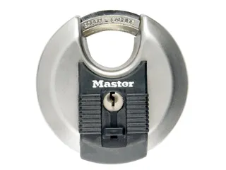 Hangslot MasterLock Excell gelamineerd grijs 70mm - 3