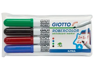 Robercolor whiteboardmarker, medium, ronde punt - 1