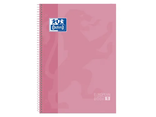 Notitieboek Classic Europeanbook A4+ lijn 80 Vel Roze