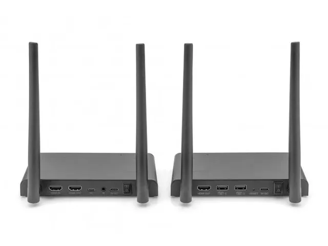 4K draadloze HDMI-extender/splitterset 1x4 150m 1x TX 1x RX