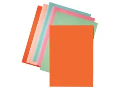 Vouwmap Onbedrukt A4 80 G/m Oranje