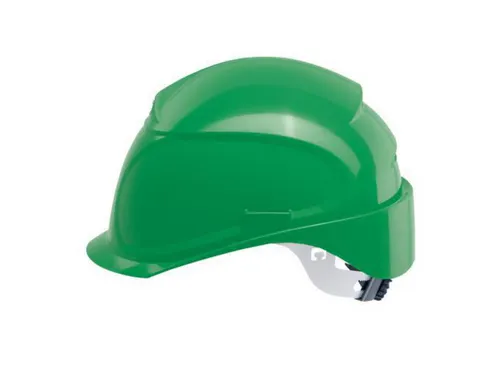 Uvex Airwing B-S-WR veiligheidshelm, HDPE, geventileerd, groen, per st