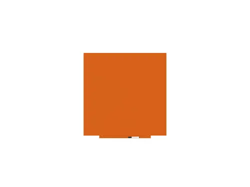 Whiteboard Rocada Skincolour 100x100cm oranje gelakt